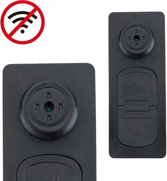 TECUSION Portable Hidden Button Camera with HD Recording and Motion Detection Support Spy Camera