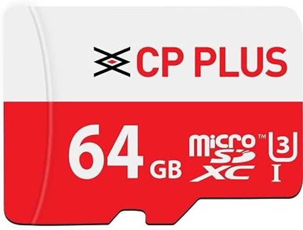 CP PLUS CP-NM64 64 GB MicroSDXC Class 10 30 MB/s Memory Card Compatible with Camera