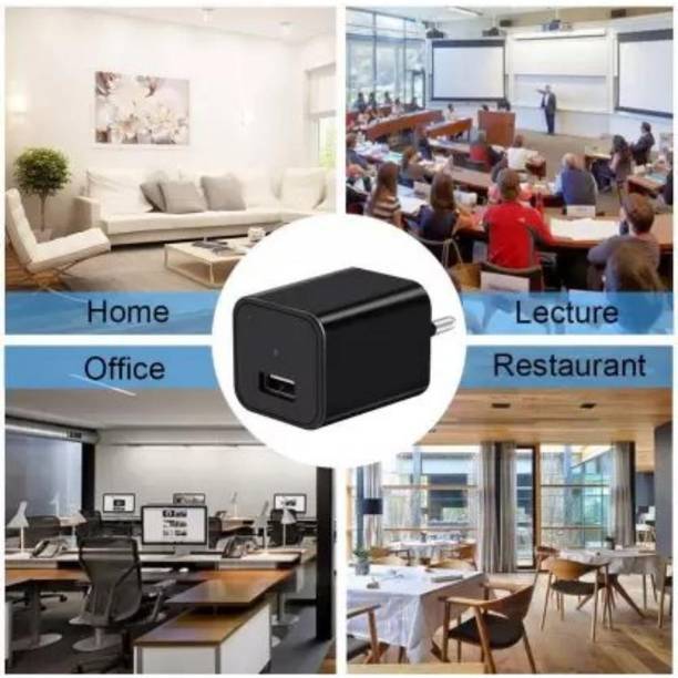 PERAMISYM 1080P Mini home security camera With USB smart charger Security Camera