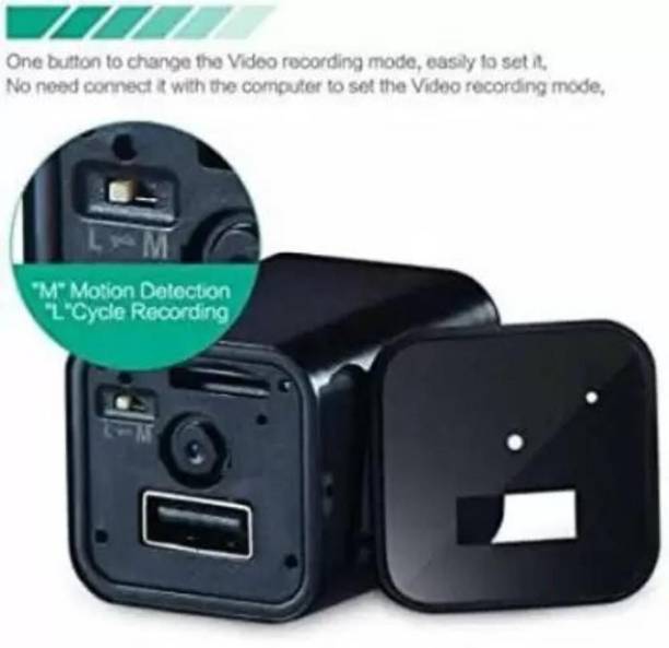 snrions 1080p USB Charger Hidden security spy Camera Continuous & Motion Based Recording Security Camera