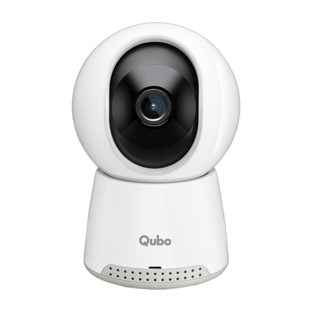 Qubo Smart 360 Q100 | 2K Wi-Fi Camera | 3MP | AI App Alerts | Alarm |Cloud+SD Storage Security Camera