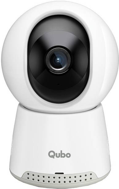 Qubo Smart Cam 360 Q100 by HERO GROUP 3MP 1296p WiFi CCTV 2 Way Talk Night Vision Security Camera