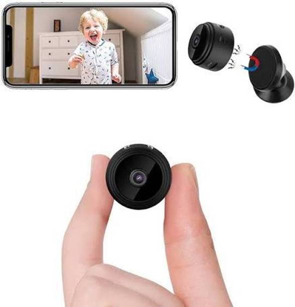 nirvidmart MiNi Wi-Fi Full HD 720P-1080P Wireless Magnet Camera Security Camera (2 Channel) Security Camera