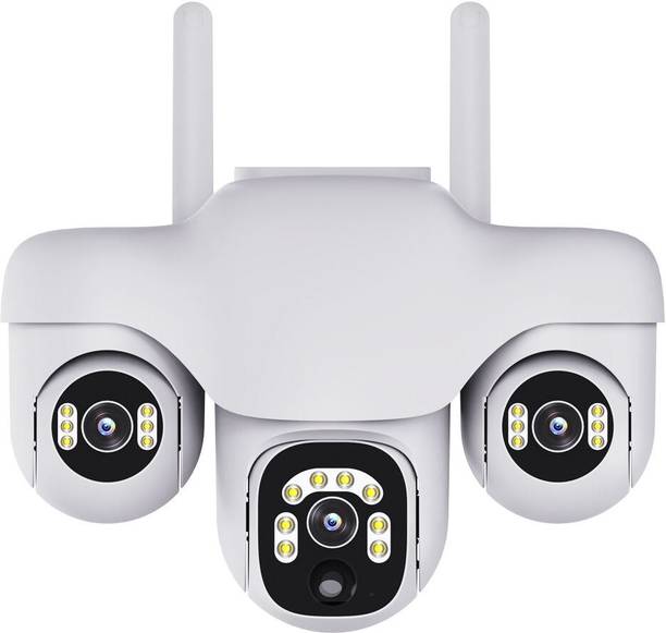 VisionCam 8+8+8MP FHD 5G SIM Outdoor Waterproof | 360° Pan & Tilt | Color Night Vision Security Camera