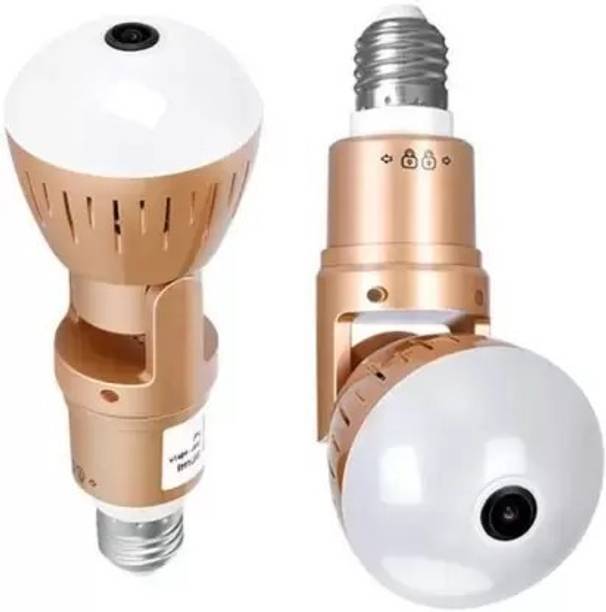SNARIOVSN Smart Led Light Bulb Ip Camera 360 Degree Panoramic Hidden Night Vision Security Camera