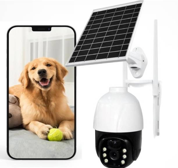 Monrix Solar 4G SIM PTZ Weatherproof Security Camera Security Camera