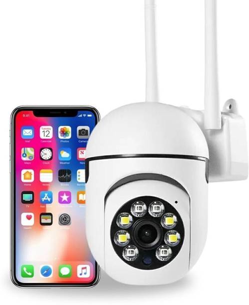 OneXsale 3 MP FHD WiFi Indoor Mini Fox Ptz CCTV Camera For Home with Color Night Vision Security Camera