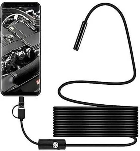 Causes Endoscope Inspection Camera 7mm USB with 6LED and 2M Flexible Wire Security Camera