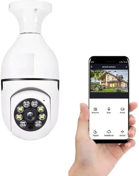 JPY WiFi Bulb Smart Camera 1080p With 360° View Wireless Smart CCTV With IP66 Security Camera