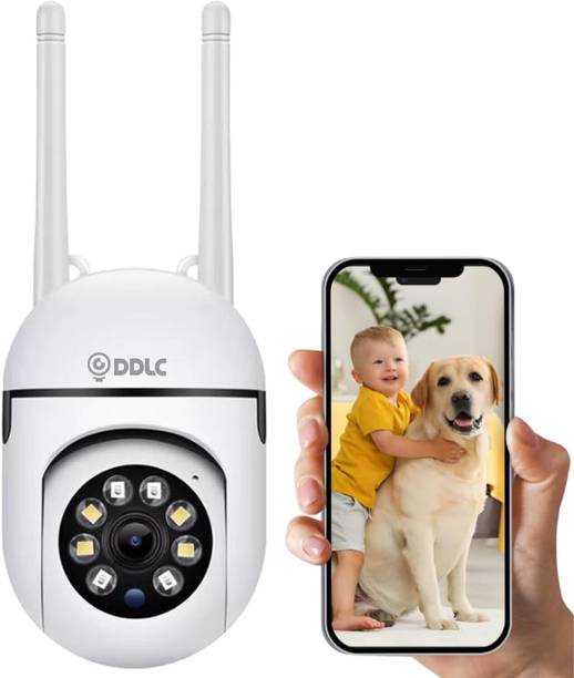 DDLC 360 Degree Watch Live Streaming | Smart Wi-fi Wireless Mini Dome PTZ Security Camera