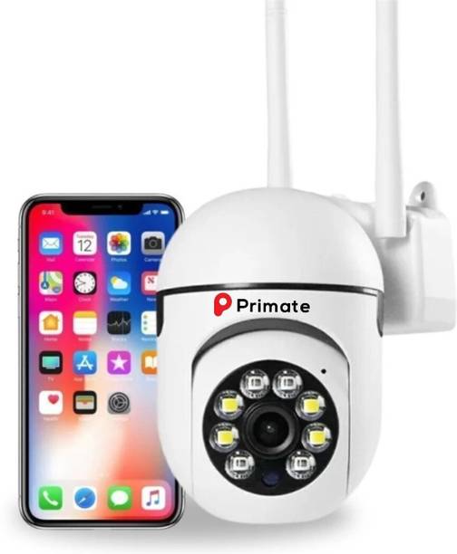 Primate 5MP Wi-Fi CCTV Camera | 360° Pan & Tilt | Color Night Vision, Motion Detection Security Camera