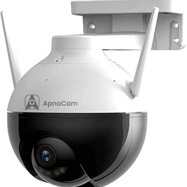 ApnaCam Smart PTZ DOME 2-Way Audio Motion Alert Color Night Vision 360° View Security Camera