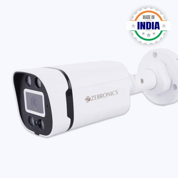 ZEBRONICS Zeb 5MP HD CCTV Camera | 4 white led for color night vision | CMOS Image Sensor Security Camera