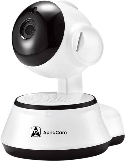 ApnaCam Without Antenna Indoor PTZ 360° Camera, Alarm, Night Vision,sd card support Security Camera