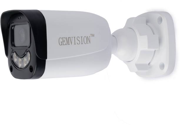 गेम विजन 3MP Full HD Outdoor Bullet CCTV Camera with Full Color Night Vision Plug & Play सिक्योरिटी कैमरा