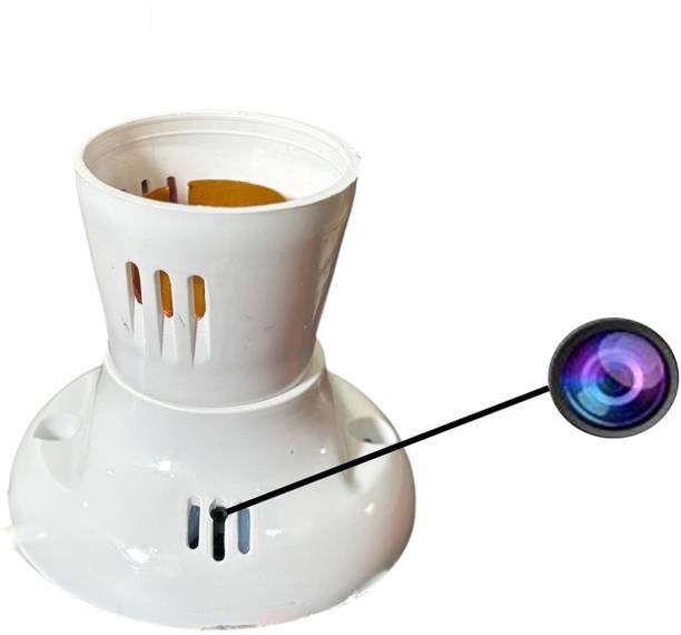 FEERO Spy Bulb Holder Camera Hidden Socket Camera Mini Security Secret Nanny Cam Security Camera