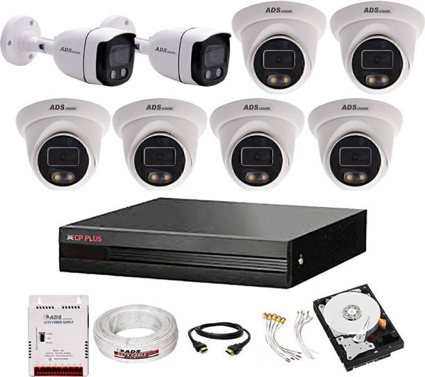 CP PLUS 8CH. Hybrid DVR, 2B/6D CAMERA COLOR VIEW NIGHT ...
