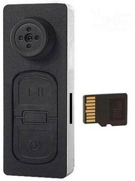 PERAMISYM Mini Button Camera HD with Audio Video Capture Model 4 Spy Camera