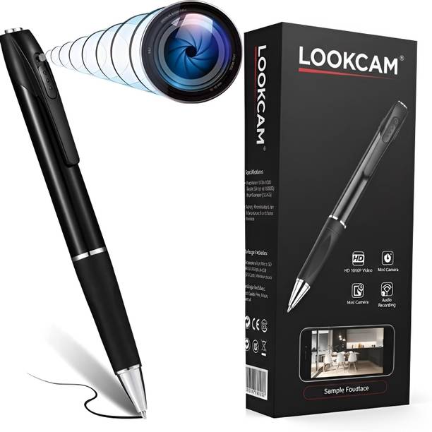 lookcam pen HD 4K long lasting battery backup Security Camera