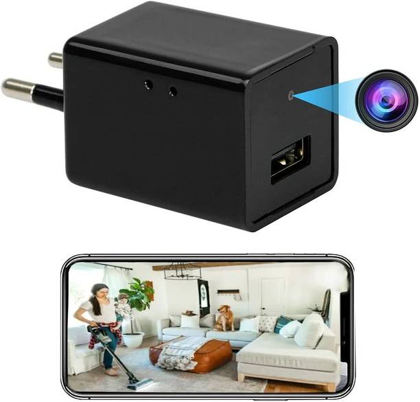 FEERO WIFI 1080p Video Recorder, Work 24 Hours, Watch Live Support UPTO 128GB SD Card Spy Camera