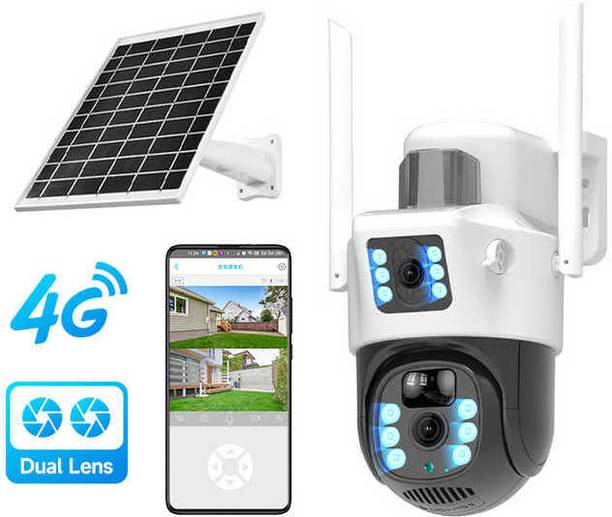 SROPX PTZ 4G Solar Camera – Motion Detection, Night Vision & AI Tracking Security Camera