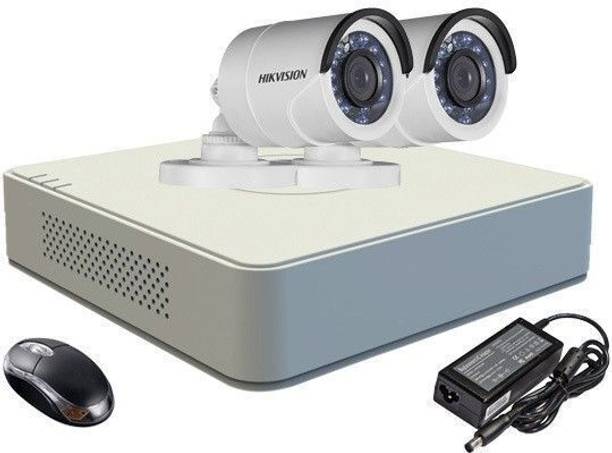 HIKVISION HDTVI Combo, DS-2CE1ACOT-IRPF / DS-2CE11COT-IRPF Bullet Camera 2Pcs + F1 Mini DVR Security Camera