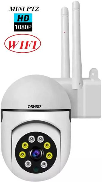 OSHSIZ PTZ WiFi Wireless Outdoor Waterproof CCTV 1080P IP Security Camera - V380 App Security Camera