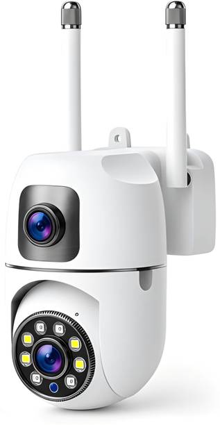 OSQD Outdoor WiFi CCTV Camera | Dual Lens | PTZ | Real-Time Monitoring Security Camera