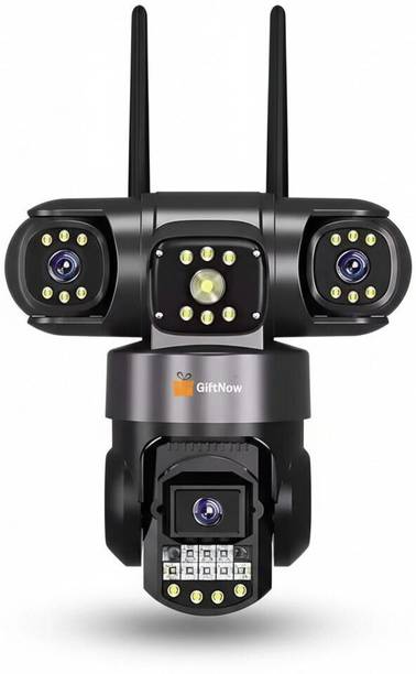 GiftNow 12+8+8MP 4G Sim Based PTZ Control 10x Zoom Two Way Audio Night Vision CCTV Security Camera