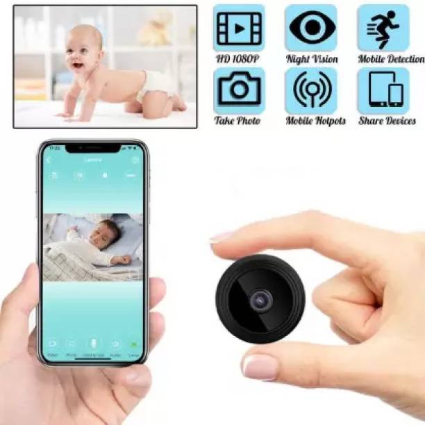 GREENEYE TECHNOLOGY Tiny spy camera hidden 1080p HD wireless, ideal for remote monitoring CCTV cam Security Camera