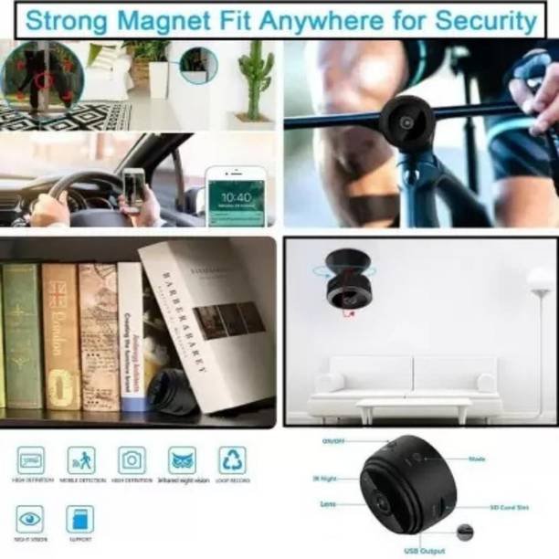 TECUSION WiFi HD Camera CCTV 1920*1080p Wireless IP Hidden CCTV Spy Secret Camera Security Camera