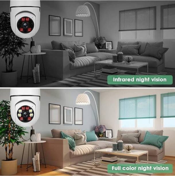 YAROH DK-Bulb Camera Indoor HD CCTV Wireless Camera | Security Camera Security Camera