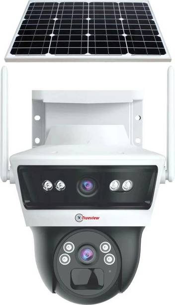 Trueview 3+3MP 4G Mini PT Solar Powered Linkage Advanced CCTV Surveillance Solution Security Camera