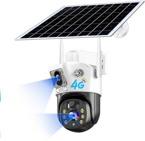 OneXsale 12+12MP FHD Solar Dual Lens 2in1 Wireless 4G For Home & Office CCTV Security Camera