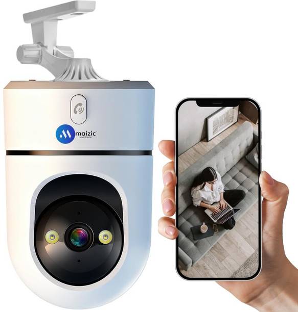 Maizic Smarthome Kyrone 5MP FHD WiFi Indoor CCTV Camera with Calling | Color + IR Night Vision Security Camera