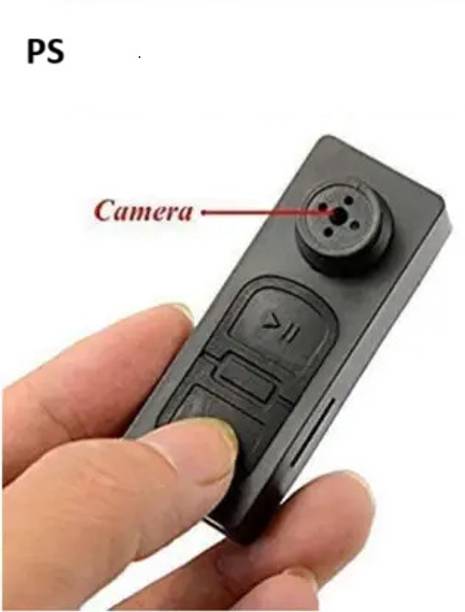 PERAMISYM Compact Spy Camera Button – HD Video, Mic Audio, Up to 32GB Card Support Spy Camera