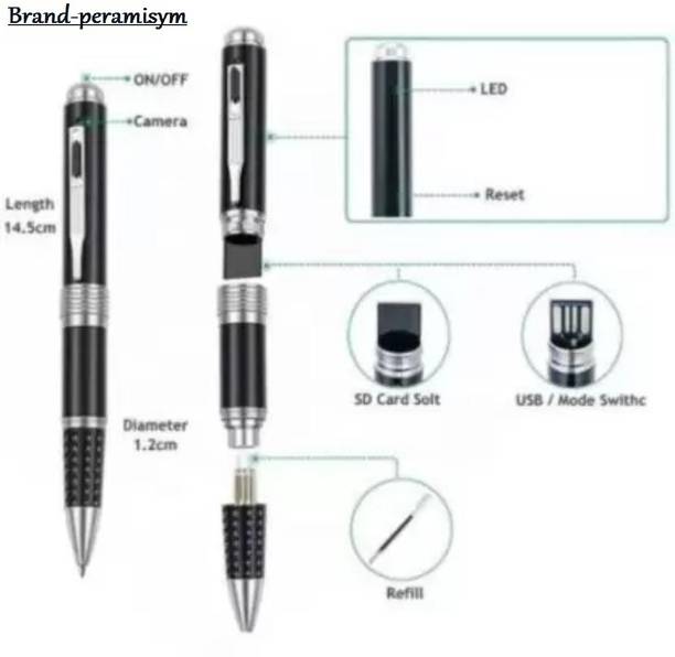 PERAMISYM Spy Hidden Pen Camera HD 1080p Video and Audio Recording Security Camera