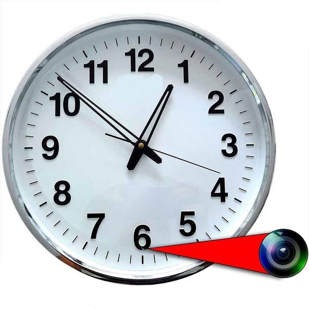 LEEGOAL WiFi Wall Clock Spy Camera Premium 4k HD Stylish Hidden Camera with Live Viewing Security Camera