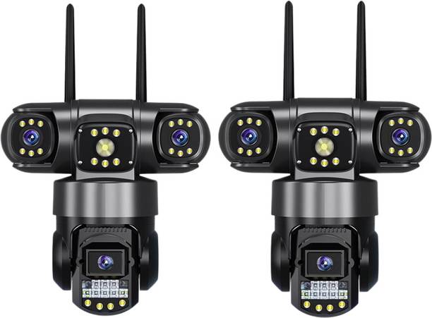 VisionCam 15 MP 5G PTZ Camera with Smart AI Motion Detection, 360° Rotation, Security Camera