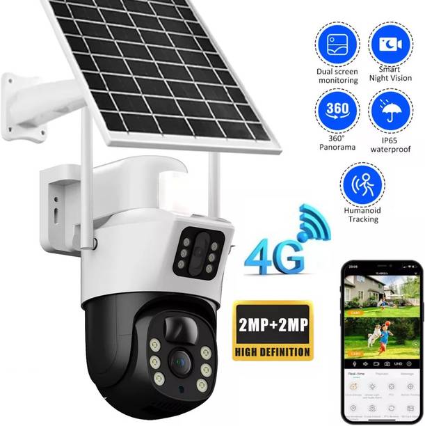 SROPX 4G LTE Solar-Powered Camera – Wireless AI Motion Alerts & Smart Tracking Security Camera