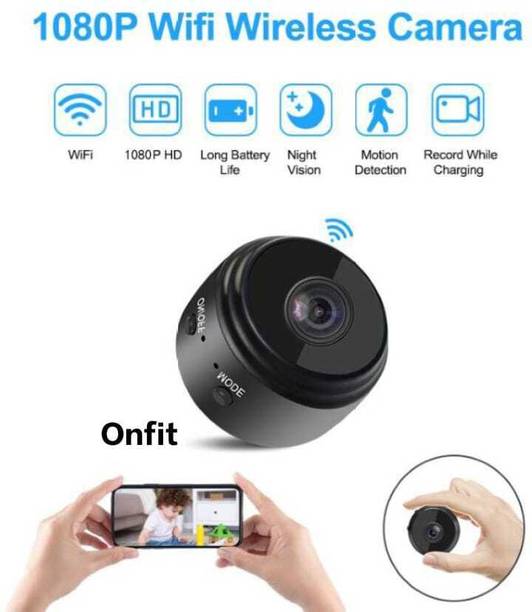 Onfit Magnet Mini Magnetic Live Stream NightVision IP Wireless Camera for Home Offices Security Camera