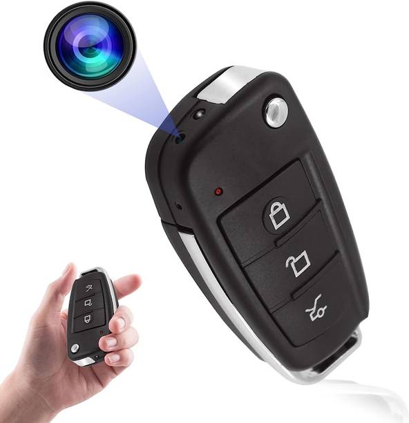 KIFEBITE HD Car Key Chain 1080P IR Night Vision Motion Detection Spy Camera