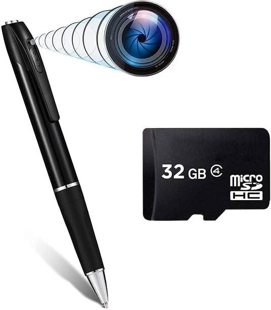 securinnov Full HD Pen Camera 1080P Video Audio Recording Indoor Outdoor Pocket Security Security Camera