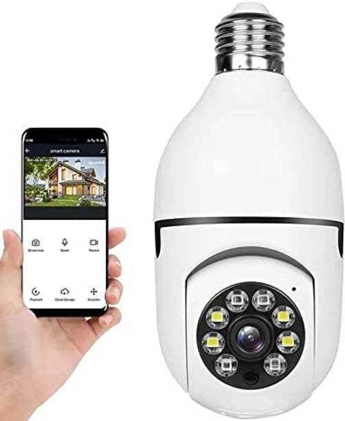 SIFACAM 1080p HDBulb Light Wireless IP Camera,Fish Eye 360 Degree Panoramic Mini Lamp Security Camera