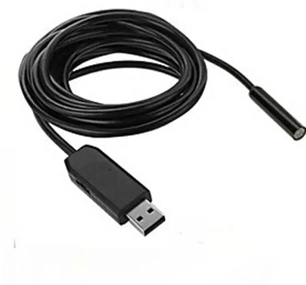 PAROXYSM SpyZoom CCTV USB Endoscopy Camera 2 Meter Flexible Wire LED Scope Security Camera