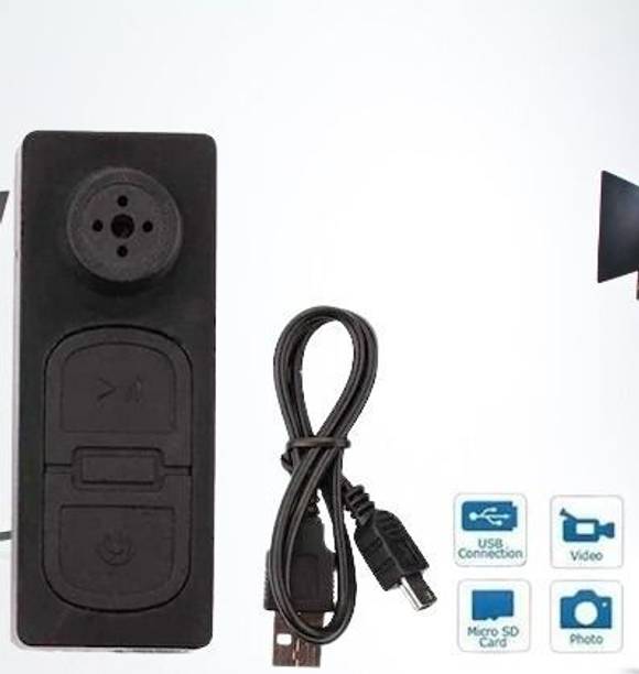 SKY HUB Portable Spy Button HD Cam – Covert Audio Video Recorder, 32GB Support Spy Camera