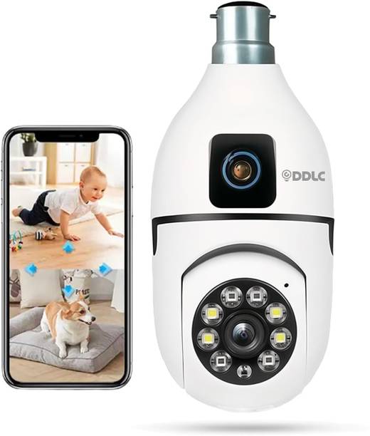 DDLC Dual Lens Full HD 3mp AI (Upgraded) CCTV Night Vision Motion Sensor Security Camera