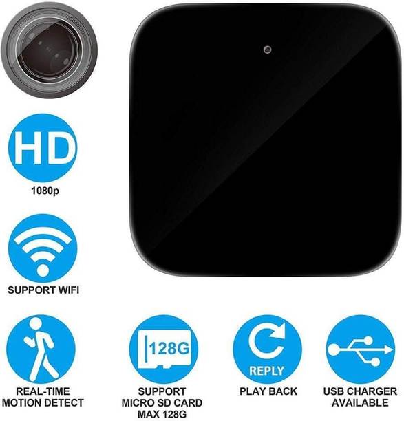 PERAMISYM 1080P HD Wireless USB Charger Camera | Hidden Nanny Cam with Motion Detection Security Camera
