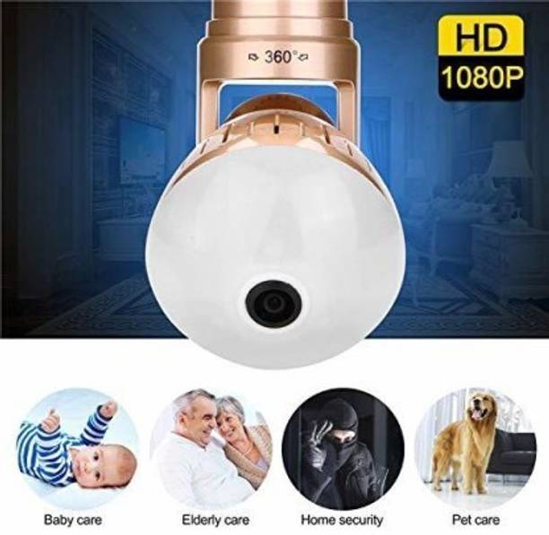 SKY HUB Wifi Spy Camera Bulb Full HD Recording IP Camera with Night Vision 360 Degree Security Camera