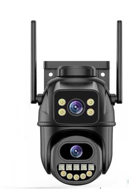 AVOIHS 4MP Dual Lens Dual Screen Security 4G SIM Camera 360° TwoWay Audio Night Vision Security Camera